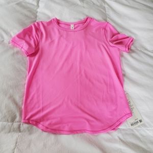Lululemon high neck run and train tee